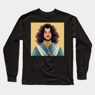 King Louis XIV | Comics style Long Sleeve T-Shirt